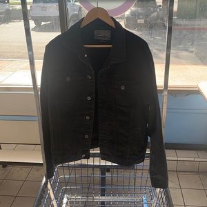 Black jeans jacket